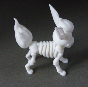 3D Prints - Flareon Skelet (Meerdere Kleuren Mogelijk)