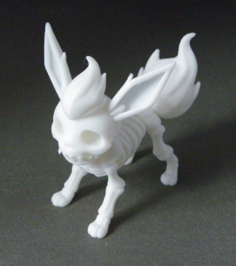 3D Prints - Flareon Skelet (Meerdere Kleuren Mogelijk)