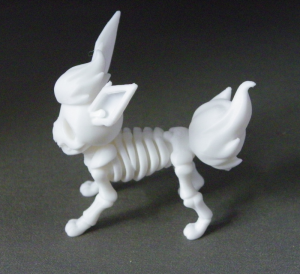3D Prints - Flareon Skelet (Meerdere Kleuren Mogelijk)