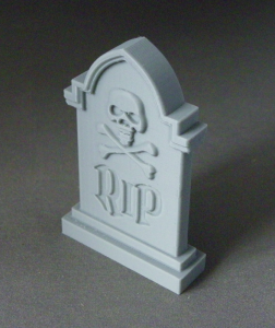 3D Prints - Grafsteen 2 (Meerdere Kleuren Mogelijk)