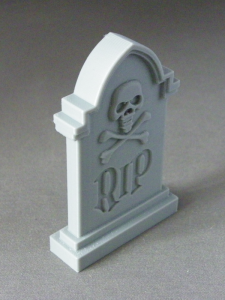 3D Prints - Grafsteen 2 (Meerdere Kleuren Mogelijk)