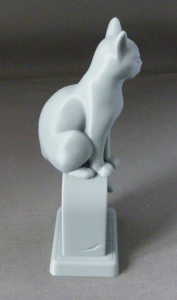 3D Prints - Kat op Grafsteen 1 (Meerdere Kleuren Mogelijk)