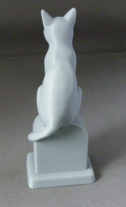 3D Prints - Kat op Grafsteen 1 (Meerdere Kleuren Mogelijk)