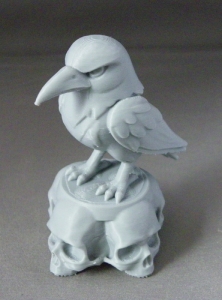 3D Prints - Raaf op Schedels 1 (Meerdere Kleuren Mogelijk)