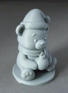 3D Prints - Beer met Kerstbal 1 (Meerdere Kleuren Mogelijk)