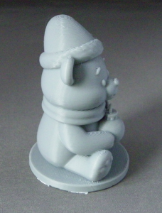 3D Prints - Beer met Kerstbal 1 (Meerdere Kleuren Mogelijk)