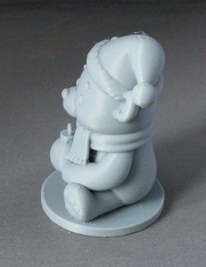 3D Prints - Beer met Kerstbal 1 (Meerdere Kleuren Mogelijk)