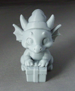 3D Prints - Draak met Kado 1 (Meerdere Kleuren Mogelijk)
