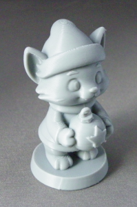3D Prints - Kat met Kerstbal 1 (Meerdere Kleuren Mogelijk)