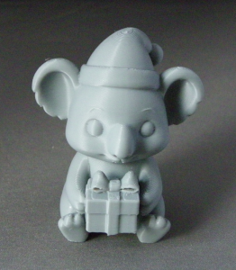 3D Prints - Koala met Kado 1 (Meerdere Kleuren Mogelijk)