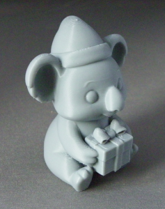 3D Prints - Koala met Kado 1 (Meerdere Kleuren Mogelijk)