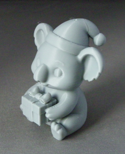 3D Prints - Koala met Kado 1 (Meerdere Kleuren Mogelijk)
