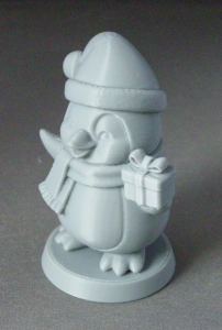 3D Prints - Pinguïn met Kado 1 (Meerdere Kleuren Mogelijk)