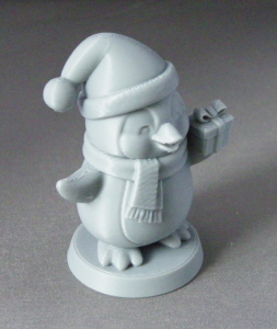 3D Prints - Pinguïn met Kado 1 (Meerdere Kleuren Mogelijk)