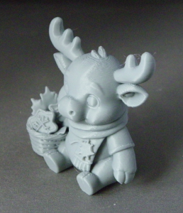 3D Prints - Rendier met Kerstkoekjes 1 (Meerdere Kleuren Mogelijk)