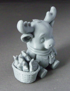 3D Prints - Rendier met Kerstkoekjes 1 (Meerdere Kleuren Mogelijk)