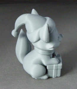 3D Prints - Vos met Kado 1 (Meerdere Kleuren Mogelijk)
