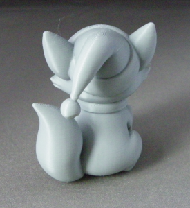 3D Prints - Vos met Kado 1 (Meerdere Kleuren Mogelijk)