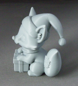 3D Prints - Vos met Kado 1 (Meerdere Kleuren Mogelijk)