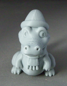 3D Prints - Winter Krokodil 1 (Meerdere Kleuren Mogelijk)