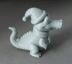 3D Prints - Winter Krokodil 1 (Meerdere Kleuren Mogelijk)