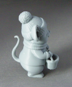 3D Prints - Winter Muis 1 (Meerdere Kleuren Mogelijk)
