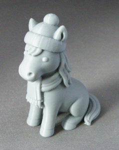 3D Prints - Winter Paard 1 (Meerdere Kleuren Mogelijk)