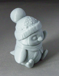 3D Prints - Winter Pinguïn 2 (Meerdere Kleuren Mogelijk)