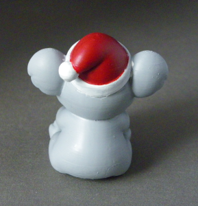 3D Prints - Koala met Kado 1 - Geschilderd