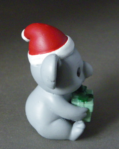 3D Prints - Koala met Kado 1 - Geschilderd