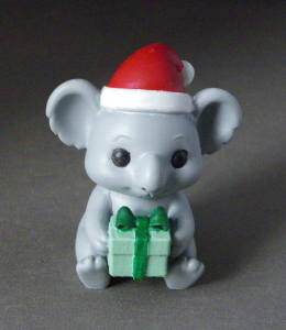 3D Prints - Koala met Kado 1 - Geschilderd