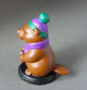 3D Prints - Winter Bever 1 - Geschilderd