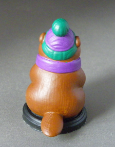 3D Prints - Winter Bever 1 - Geschilderd