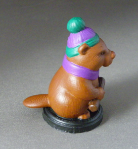 3D Prints - Winter Bever 1 - Geschilderd