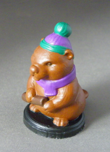 3D Prints - Winter Bever 1 - Geschilderd