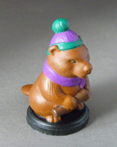 3D Prints - Winter Bever 1 - Geschilderd