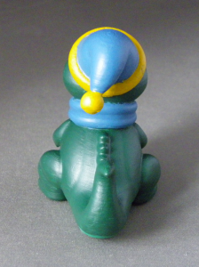 3D Prints - Winter Krokodil 1 - Geschilderd