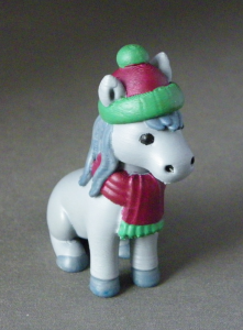 3D Prints - Winter Paard 1 - Geschilderd