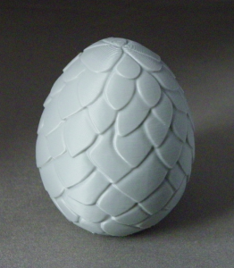 3D Prints - Gordeldier in Ei (Meerdere Kleuren Mogelijk)