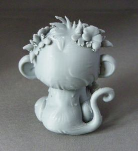 3D Prints - Aap met Bloemen 1 (Meerdere Kleuren Mogelijk)