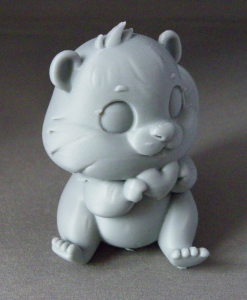 3D Prints - Bever met Hart 1 (Meerdere Kleuren Mogelijk)