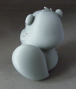 3D Prints - Bever met Hart 1 (Meerdere Kleuren Mogelijk)