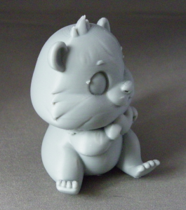 3D Prints - Bever met Hart 1 (Meerdere Kleuren Mogelijk)
