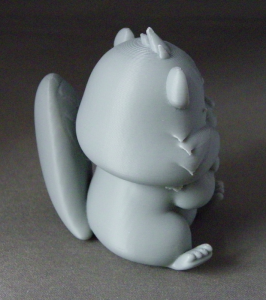 3D Prints - Bever met Hart 1 (Meerdere Kleuren Mogelijk)