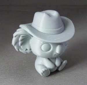 3D Prints - Koala met Cowboyhoed 1 (Meerdere Kleuren Mogelijk)