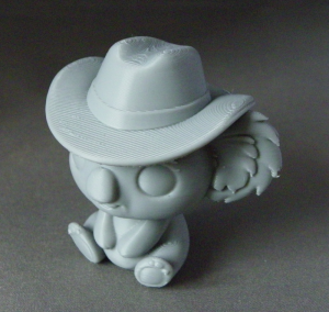 3D Prints - Koala met Cowboyhoed 1 (Meerdere Kleuren Mogelijk)