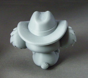 3D Prints - Koala met Cowboyhoed 1 (Meerdere Kleuren Mogelijk)