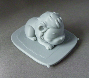 3D Prints - Leeuw op Kussen 1 (Meerdere Kleuren Mogelijk)