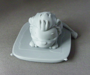 3D Prints - Leeuw op Kussen 1 (Meerdere Kleuren Mogelijk)