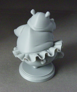 3D Prints - Nijlpaard Ballerina 1 (Meerdere Kleuren Mogelijk)
